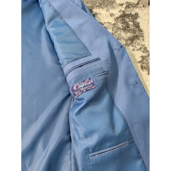 NWT Blue Martini Blazer Mens 48R Thick Stitch Preppy Country Club - Picture 5 of 10
